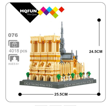 076 Yz-Diamond - Notre Dame de Paris (Ohne Box)