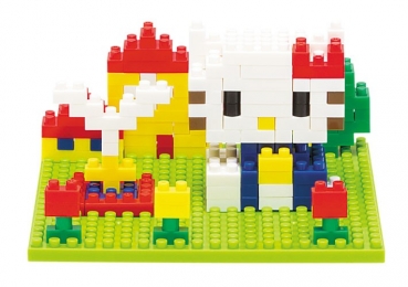 Nanoblock - Block Art Hello Kitty (Level 2)