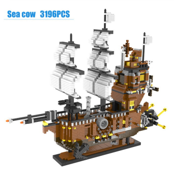 6710 Lele Brother - The Pirat Ship Sea Cow (Ohne Box)
