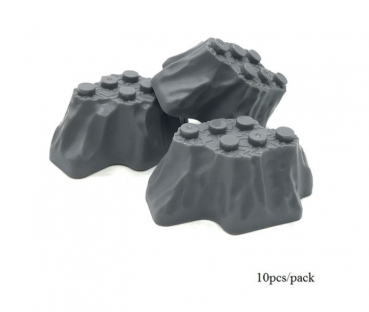Noname - 10 Stück 6x4x2 Bergteile Sockel