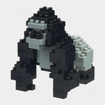 Nanoblock - Gorilla (Level 3)