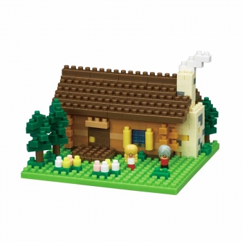 Nanoblock - Swiss Log Cabin (Level 2)