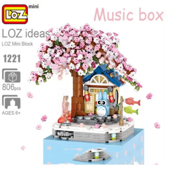 1221 Loz Mini - Spieluhr Island (Ohne Box)