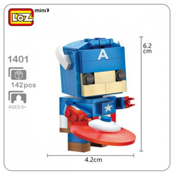 1401 Loz Mini - Captain America (Ohne Box)