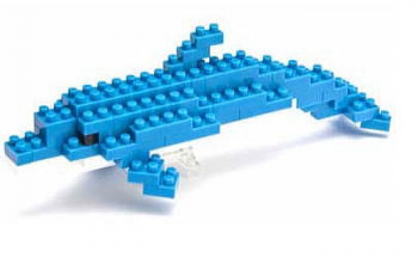 Nanoblock - Bottlenose Dolphin (Level 1)