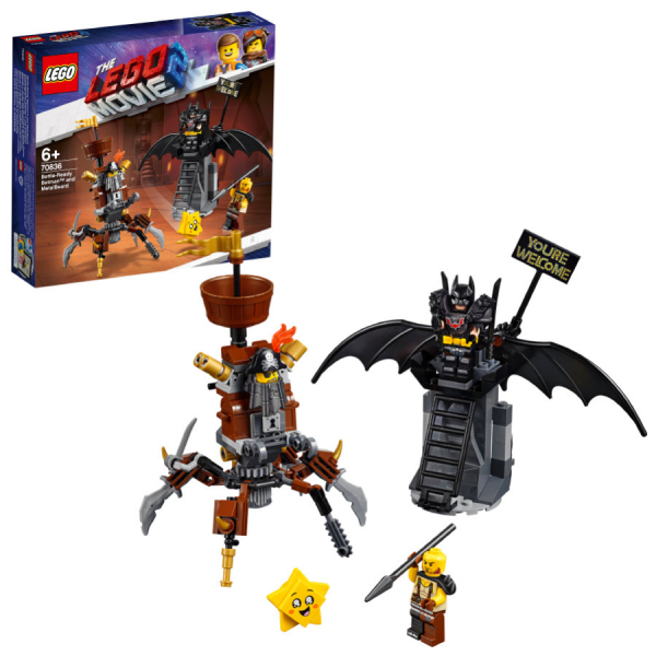 70836 LEGO® The LEGO Movie™ 2 Einsatzbereiter Batman™ und EisenBart