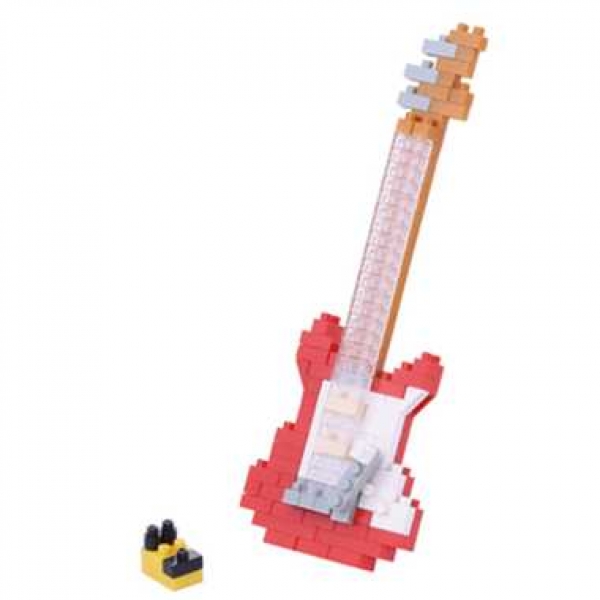 Nanoblock - Electric Guitar Red 2 (LEVEL 2)