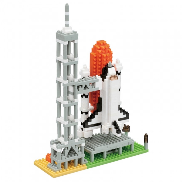 Nanoblock - Advanced Space Shuttle & Launch Tower
