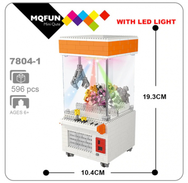 7804 ZRK - Mini Toy Machine mit LED (Ohne Box)